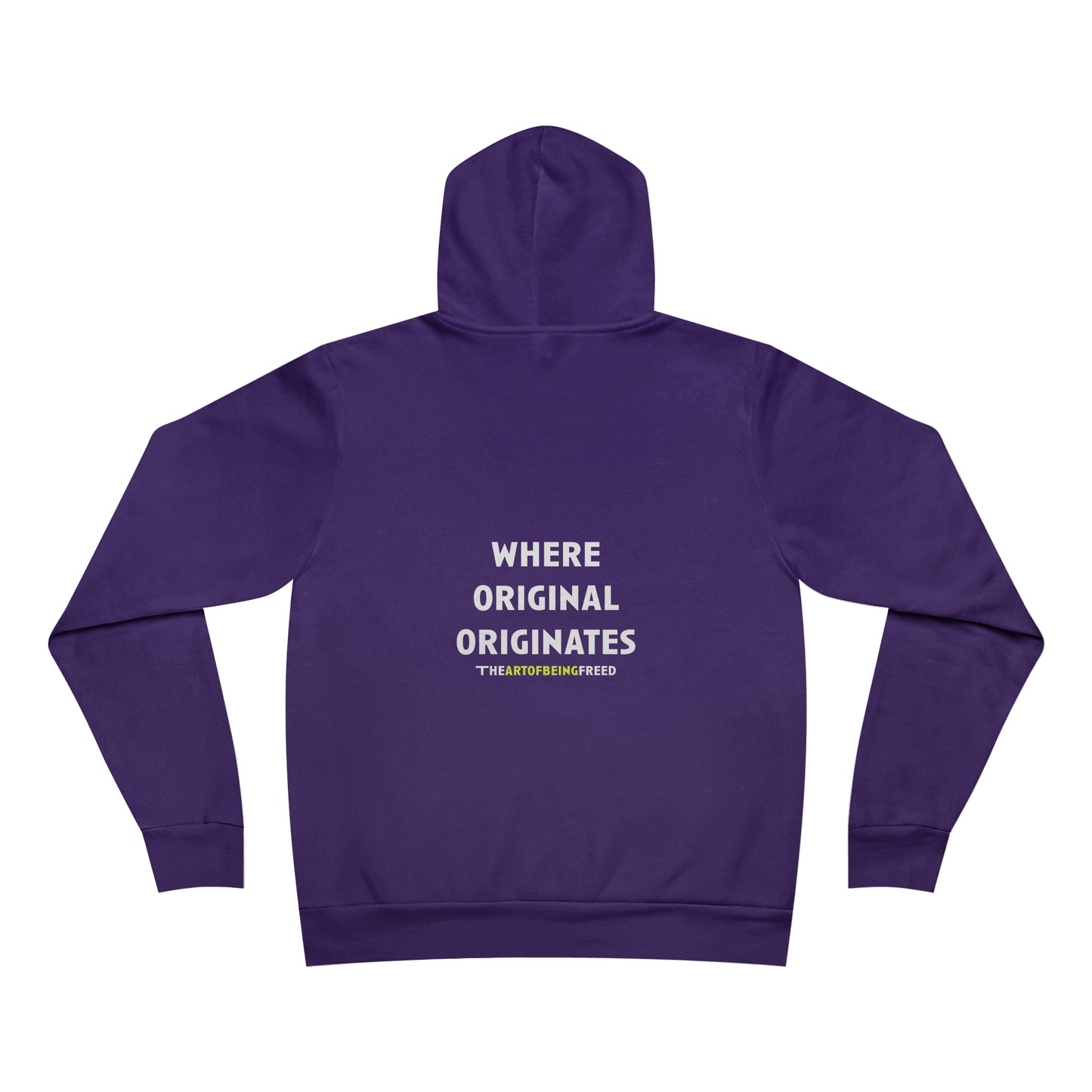 Exclusive Limited Edition: The Art of Being Freed Premium Fleece Hoodie