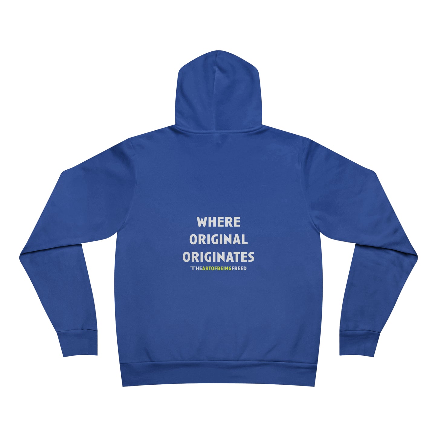 Exclusive Limited Edition: The Art of Being Freed Premium Fleece Hoodie