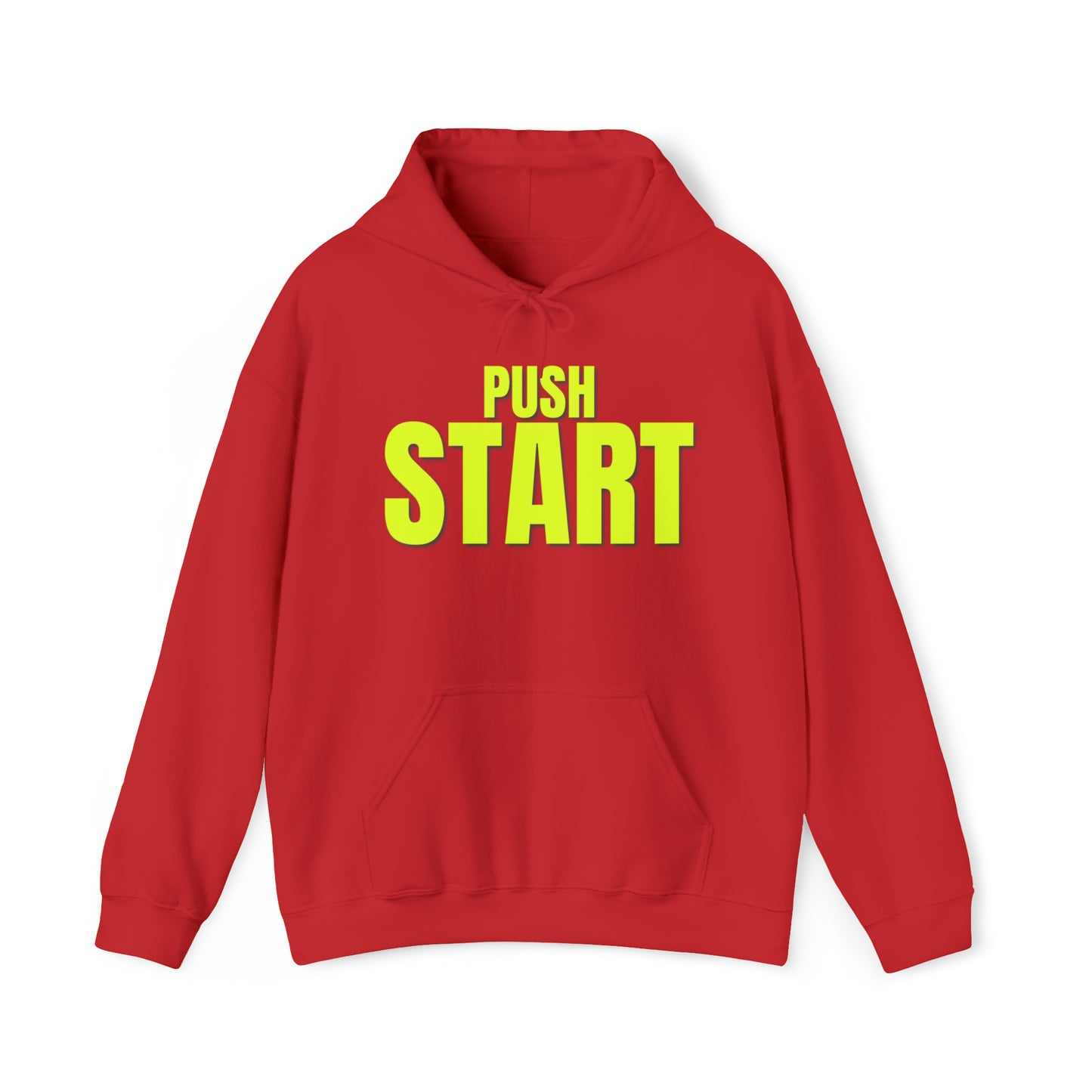 Premium 'Push Start AND GO' Hoodie in Three Bold Colors