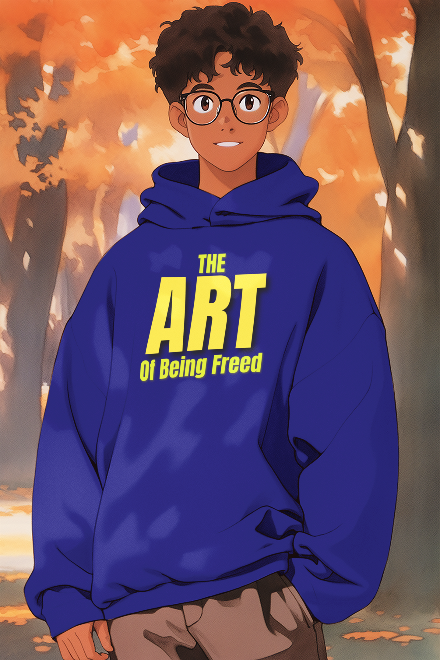 Exclusive Limited Edition: The Art of Being Freed Premium Fleece Hoodie