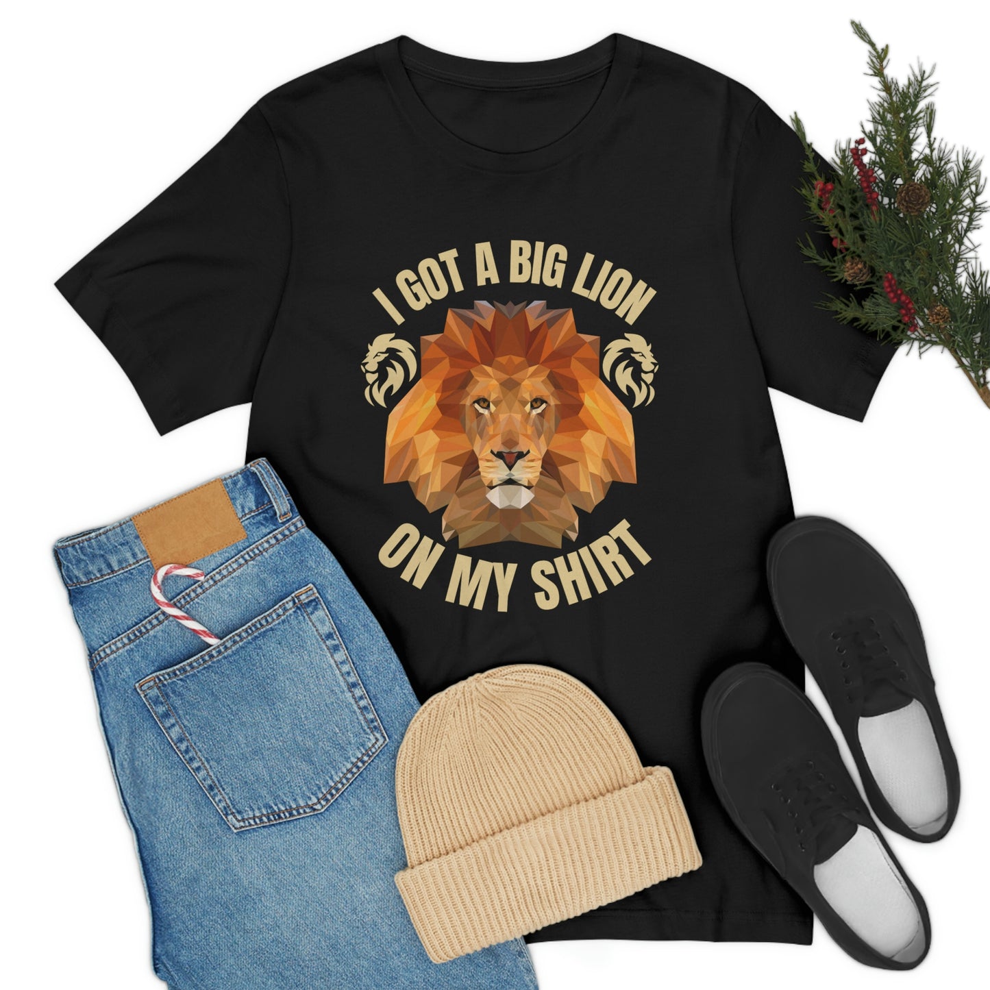 The Art of Being Freed Big Lion T-Shirt