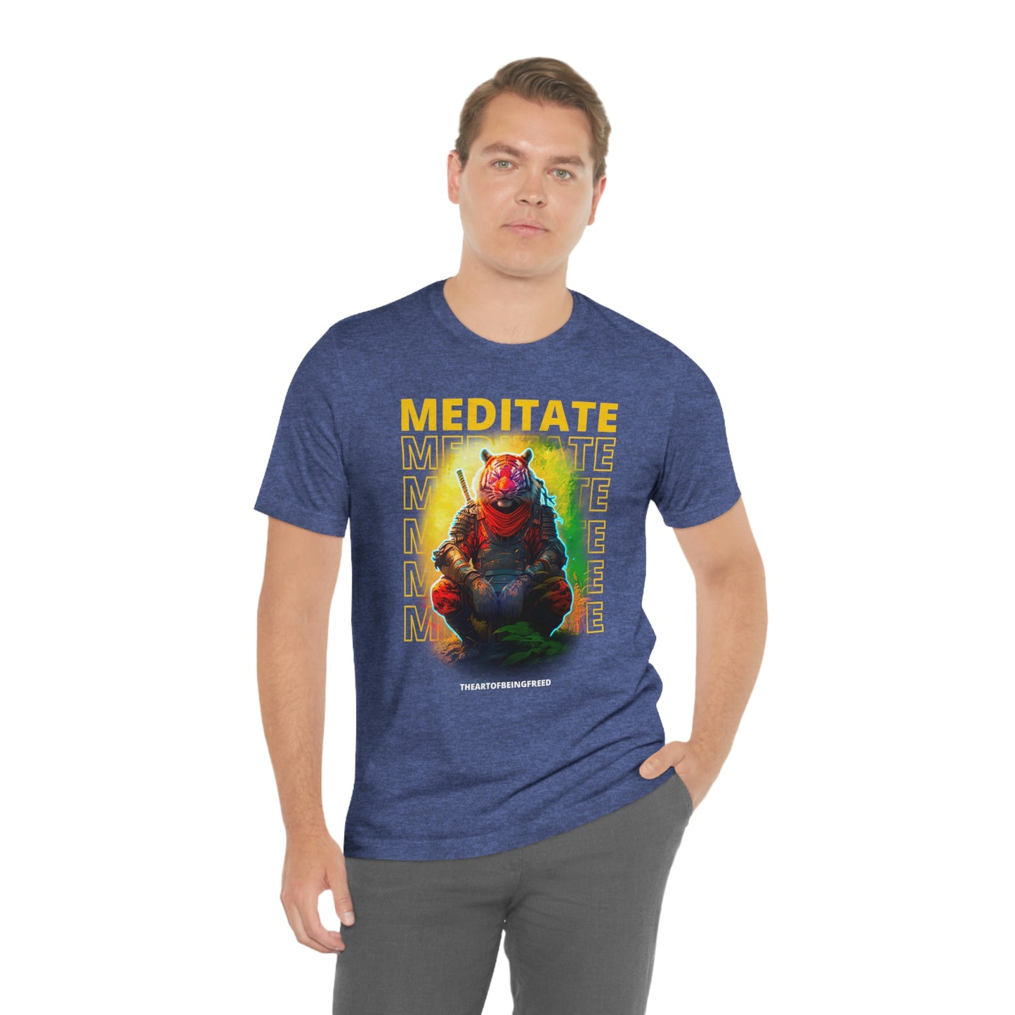 Meditating Ninja Tiger T-Shirt
