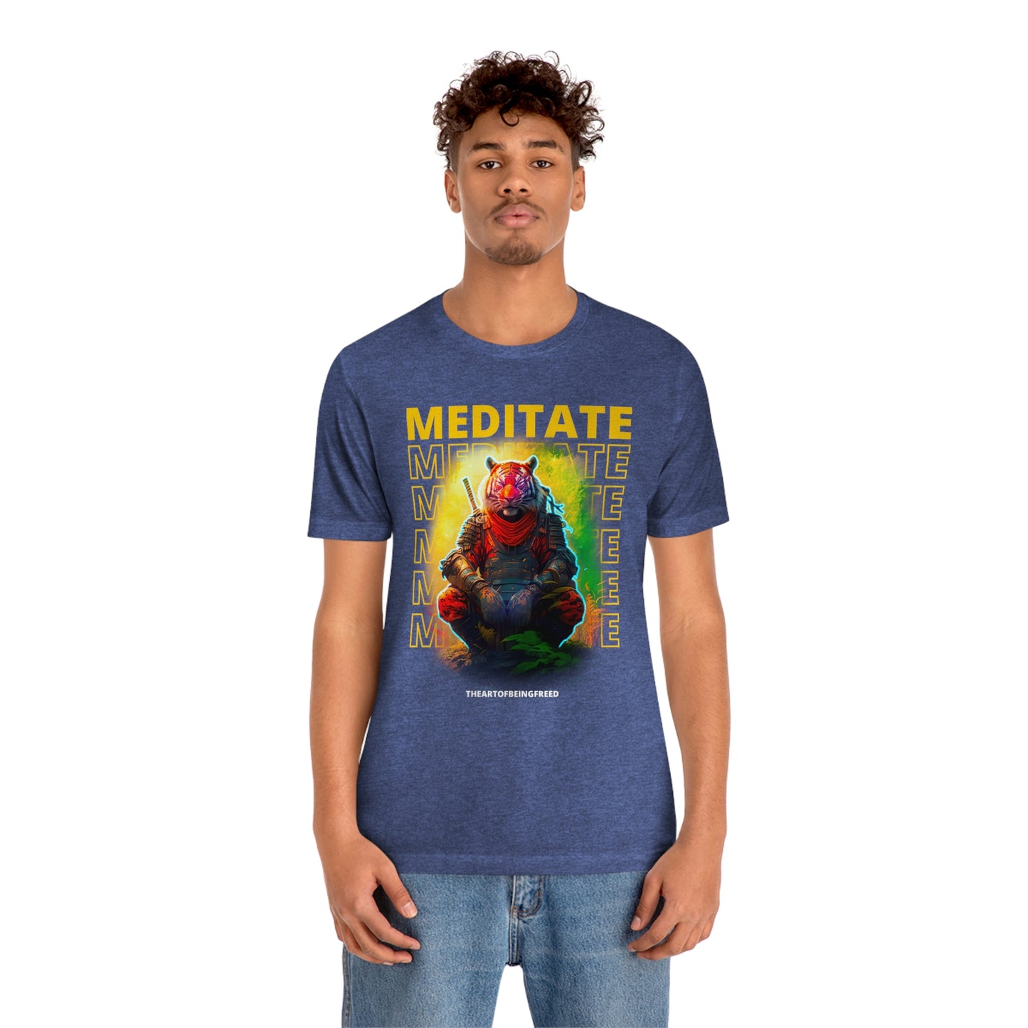 Meditating Ninja Tiger T-Shirt