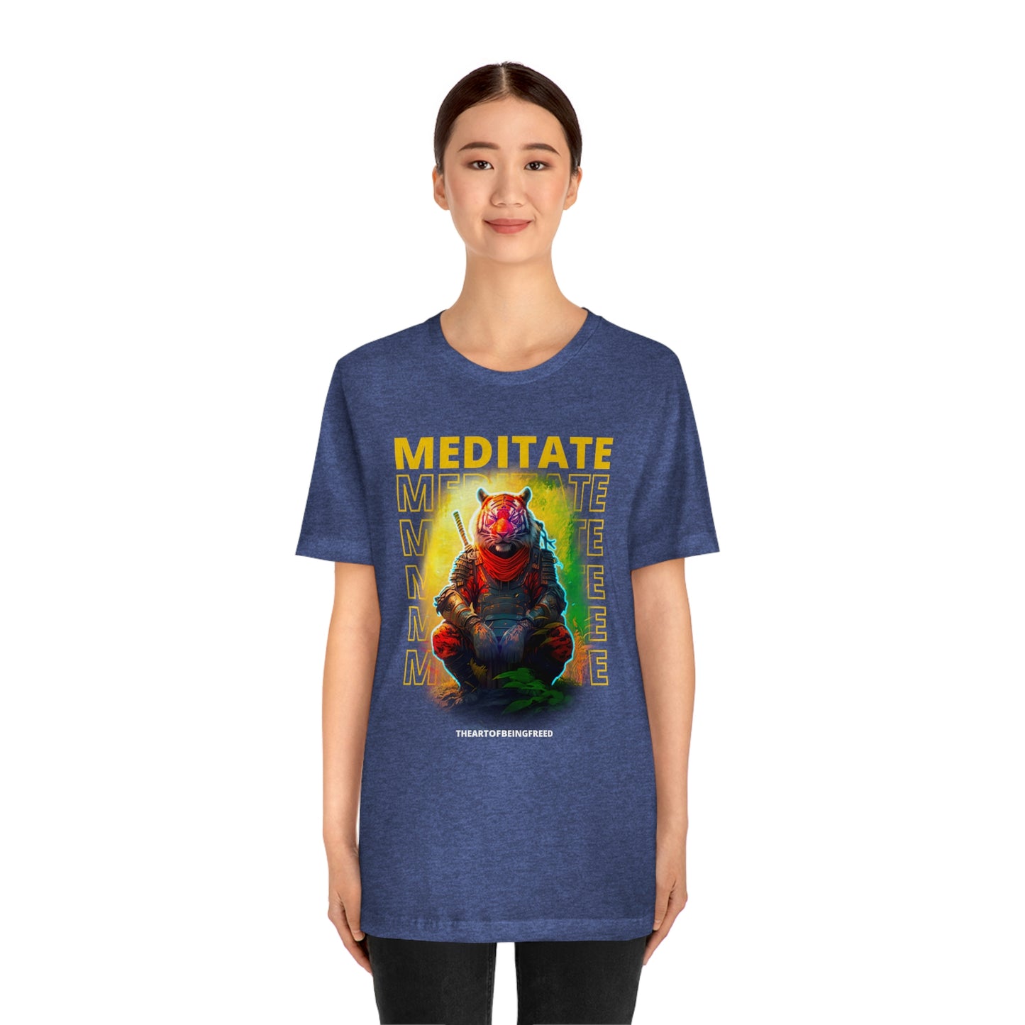 Meditating Ninja Tiger T-Shirt