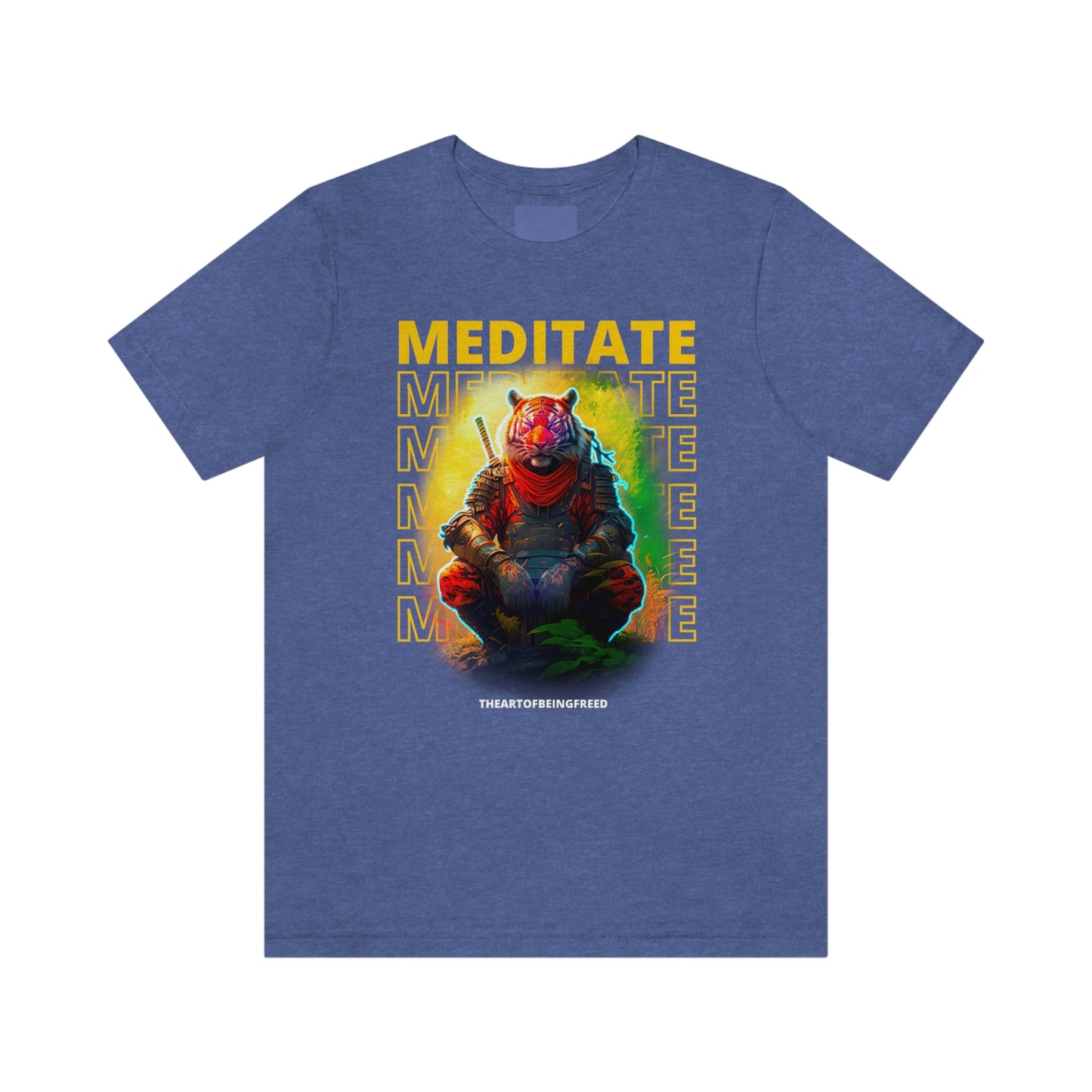 Meditating Ninja Tiger T-Shirt