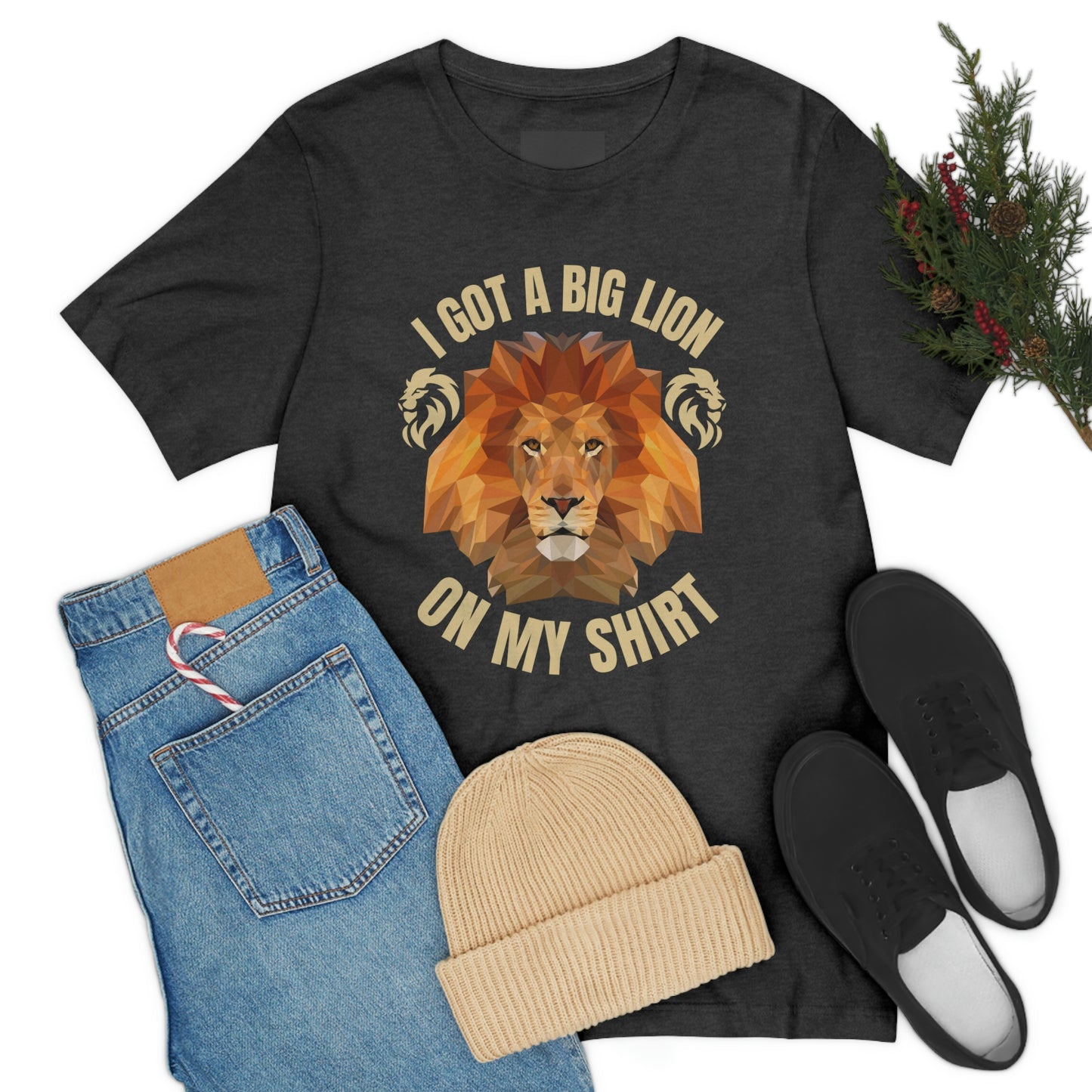 The Art of Being Freed Big Lion T-Shirt