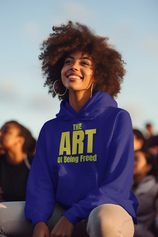 Exclusive Limited Edition: The Art of Being Freed Premium Fleece Hoodie